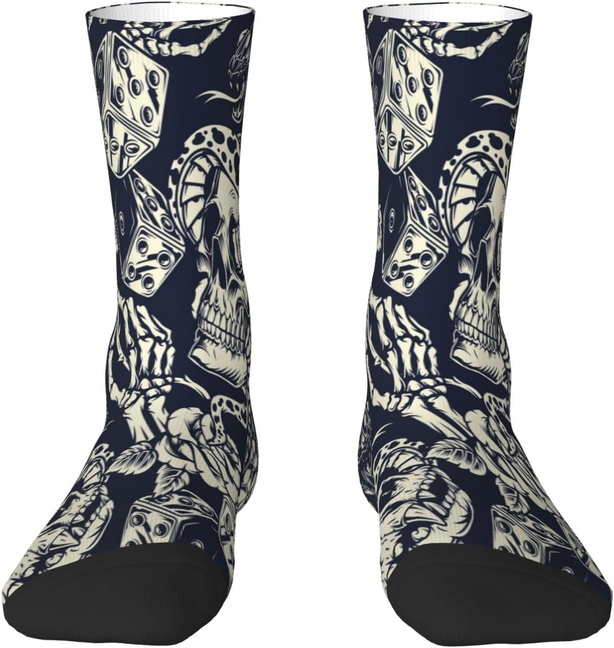 Chaussettes fantaisie — à motifs, absorbant, rose