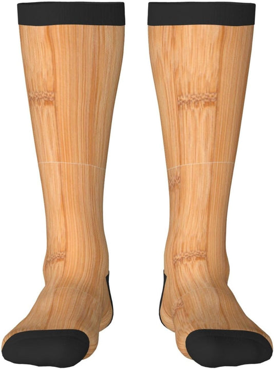 Chaussettes de sport — unisexe, en polyester, en bois
